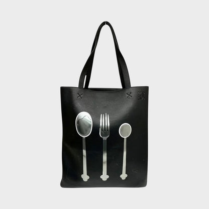 Loewe Spoon Print Tote Bag