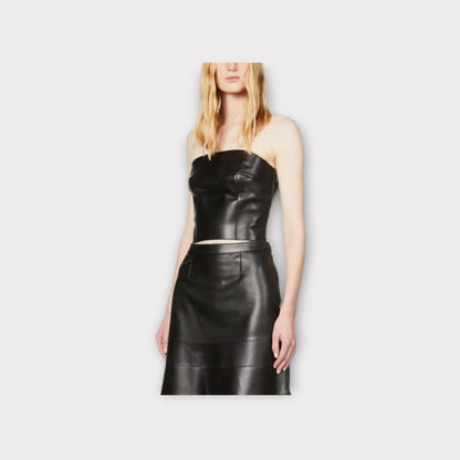 Loewe Anagram Lamb Leather Bustier