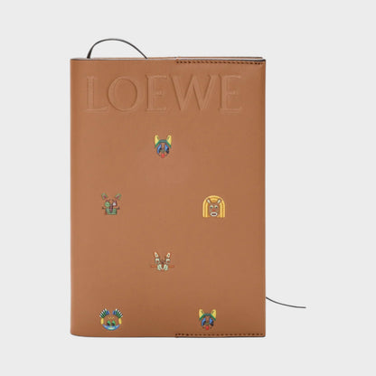Loewe x Louis Wain Leather Notebook