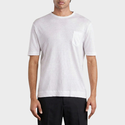 Massimo Alba Panarea Linen & Cotton T-Shirt