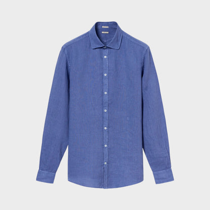 Massimo Alba Canary Linen Shirt