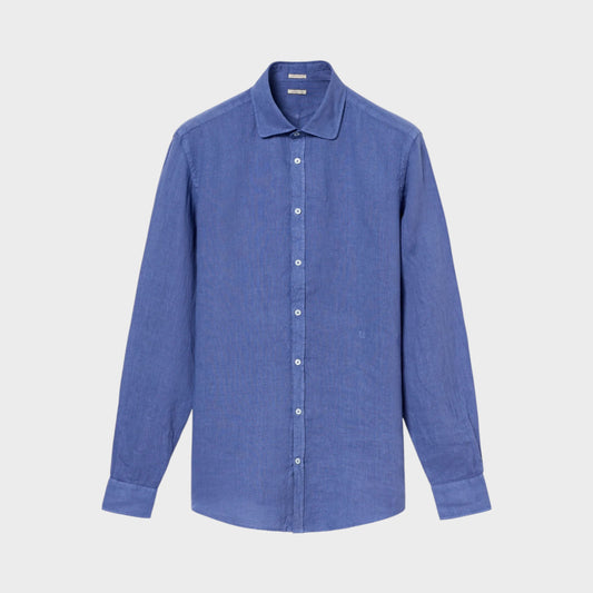 Massimo Alba Canary Linen Shirt