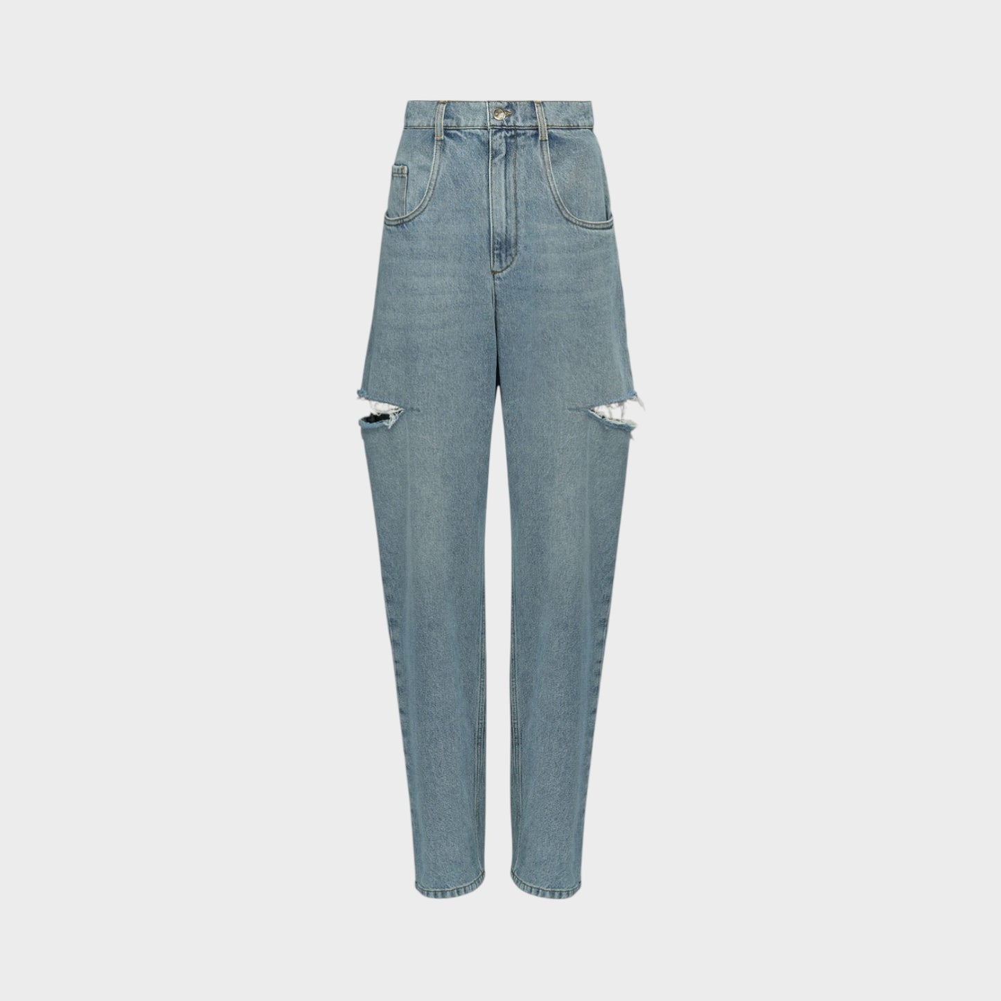 Maison Margiela Cut Out Denim Pants