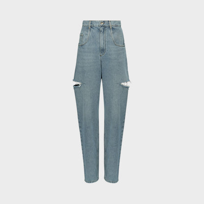 Maison Margiela Cut Out Denim Pants
