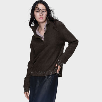 Maison Margiela Half Zip Sweater