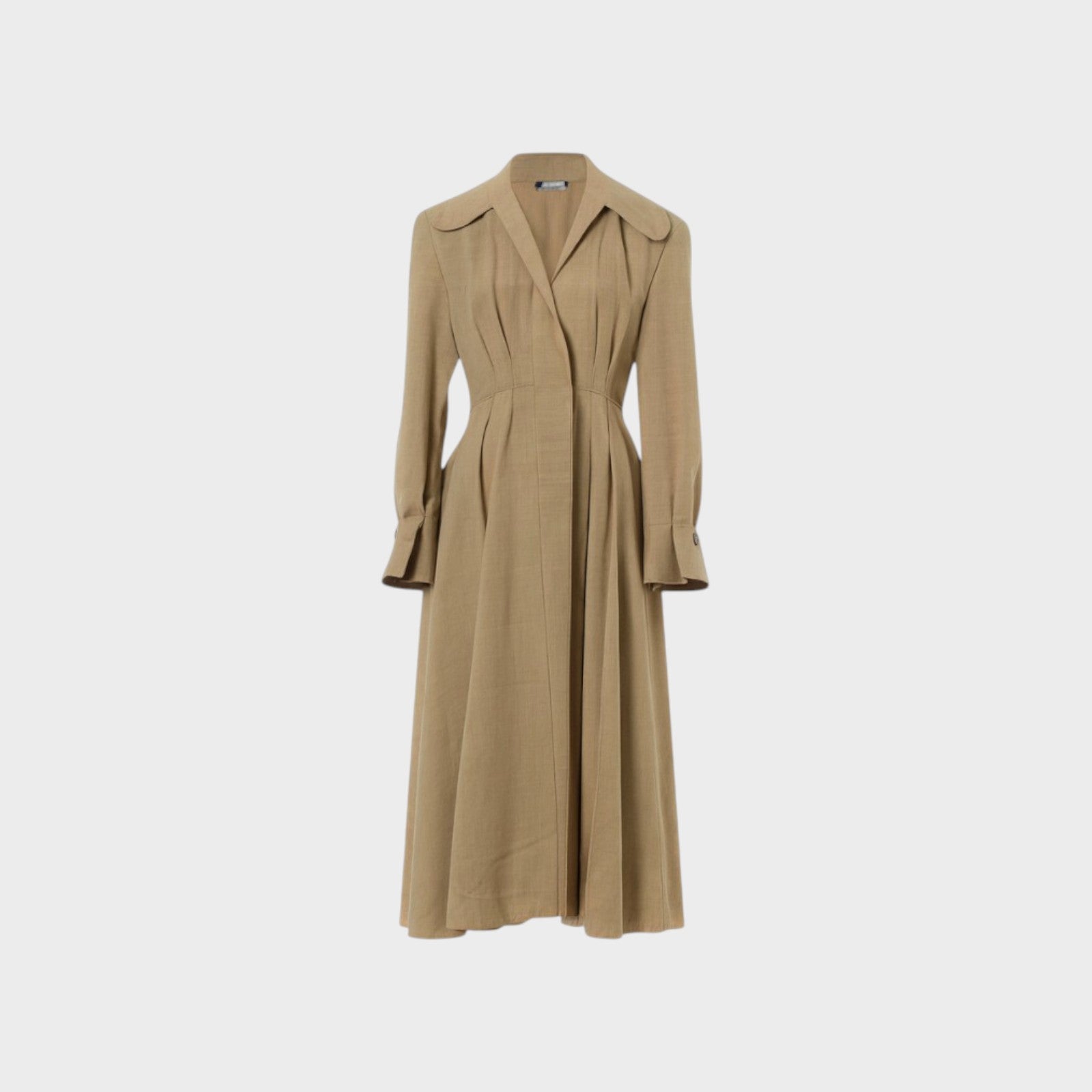 Jacquemus Le Manteau Plisse Coat