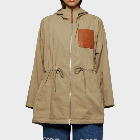 Loewe Anagram Hooded Parka