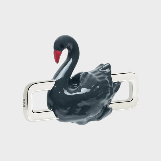 Poubel Black Swan Charm