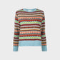 Molly Goddard Carla Fairisle Jumper