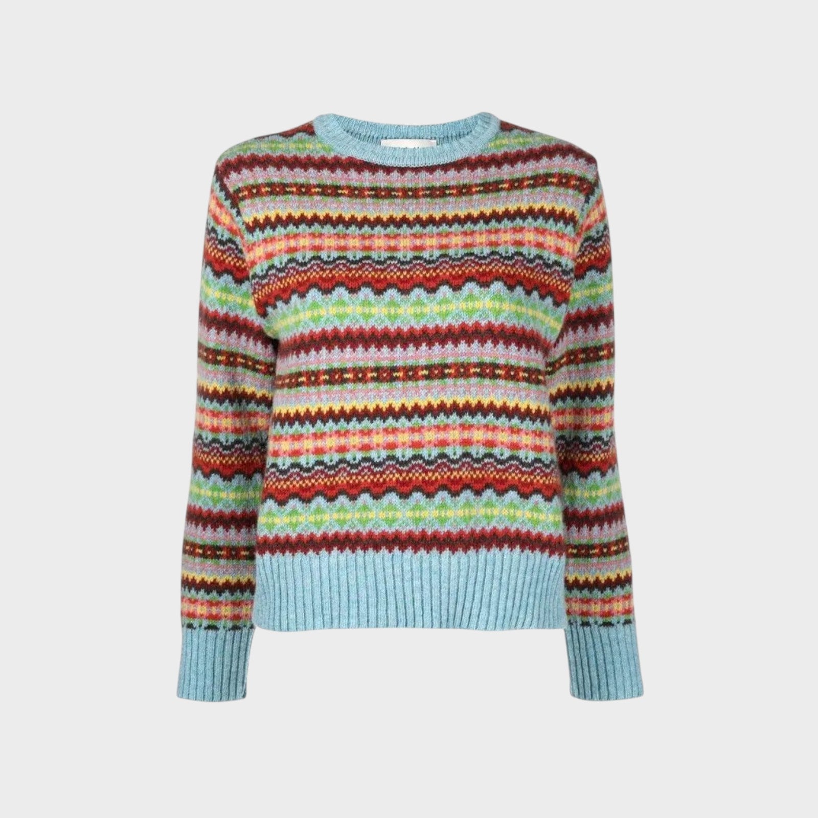 Molly Goddard Carla Fairisle Jumper