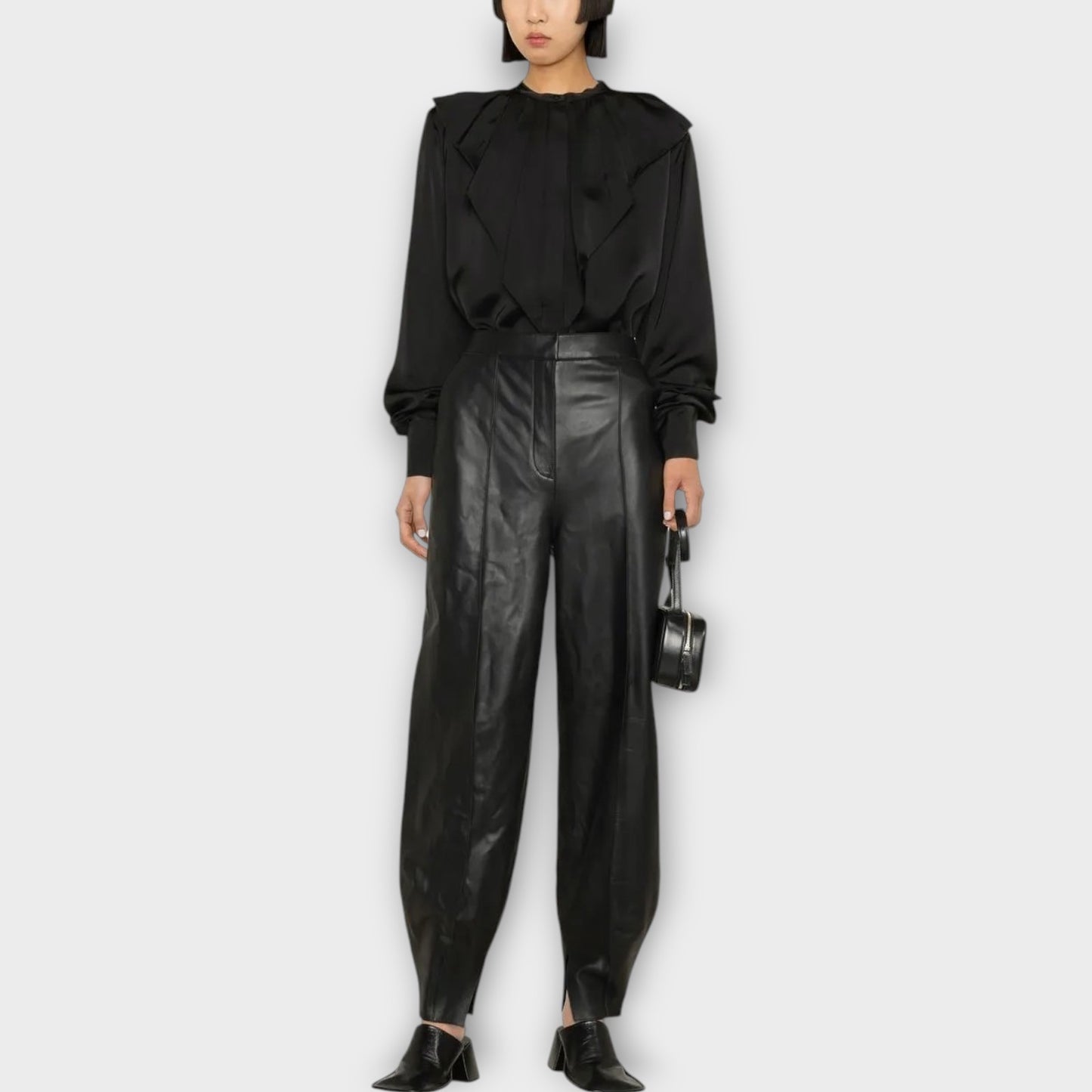 Loewe Balloon Leather Trousers