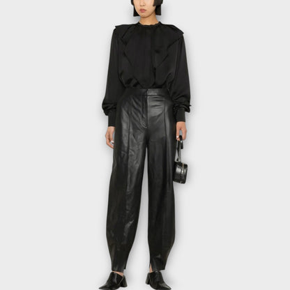 Loewe Balloon Leather Trousers