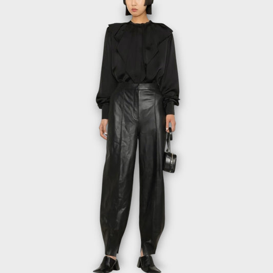 Loewe Balloon Leather Trousers