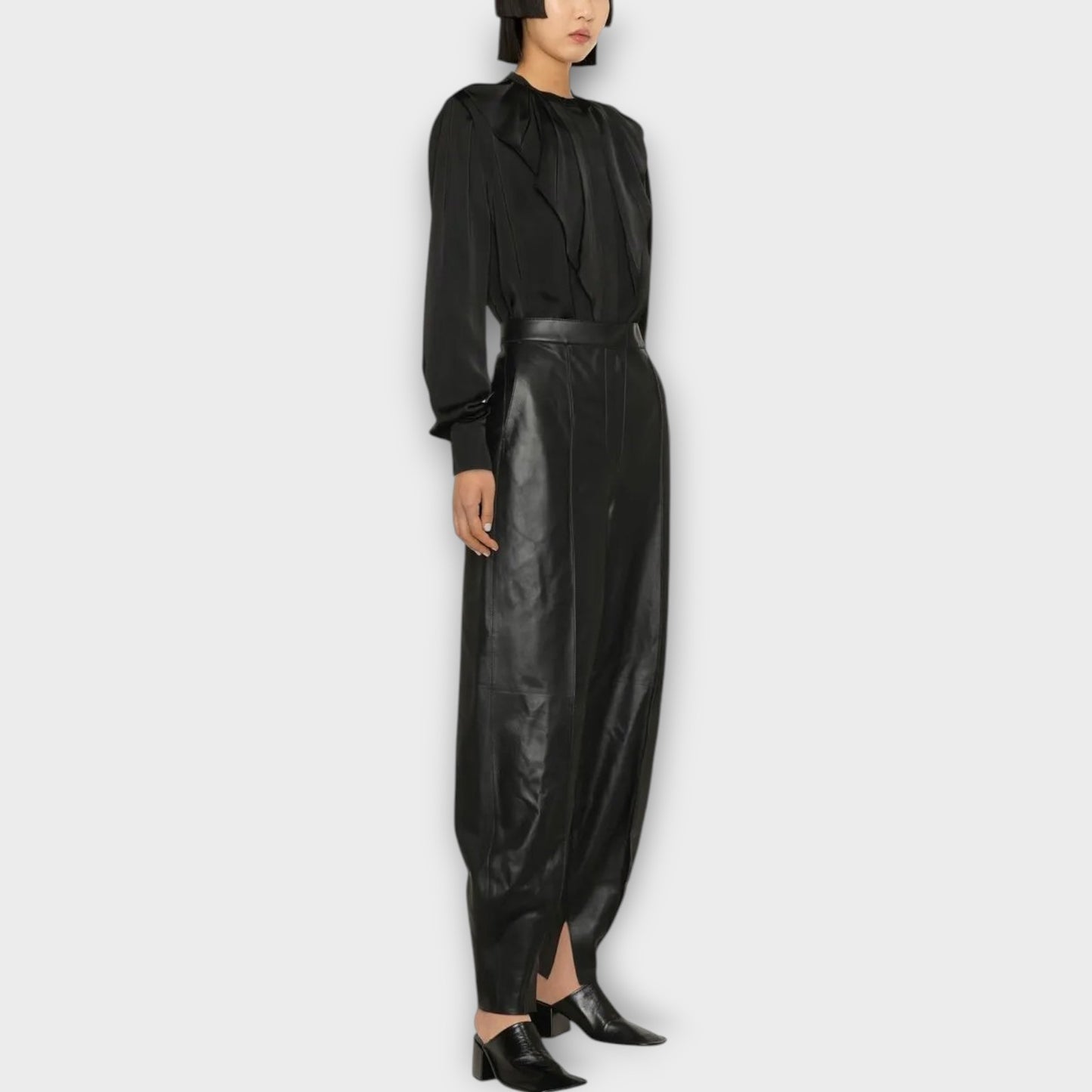 Loewe Balloon Leather Trousers