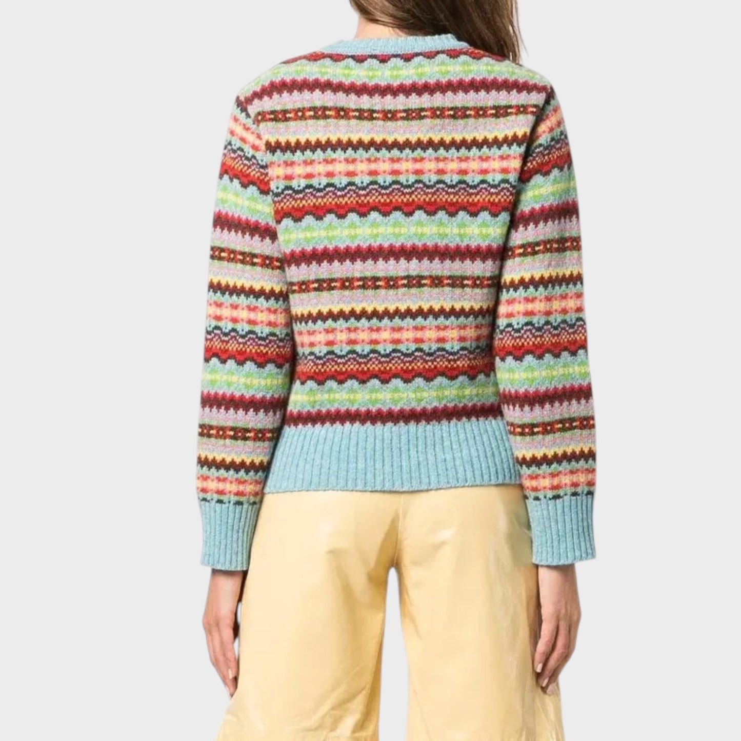 Molly Goddard Carla Fairisle Jumper