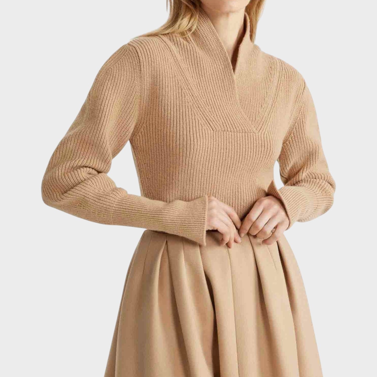 Patou Shawl Collar Jumper