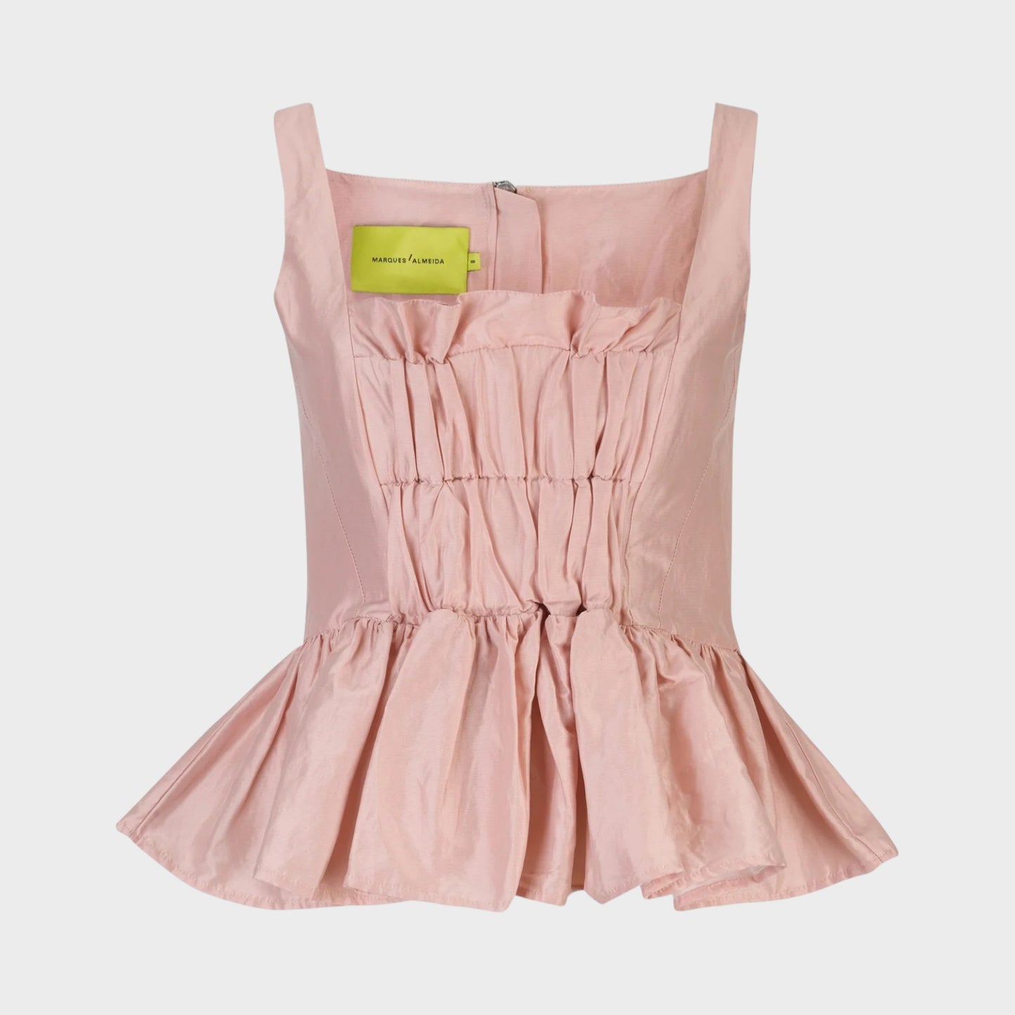 Marques' Almeida Wrinkled Gathered Top