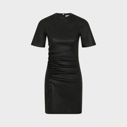 Rabanne Lambskin Mini Dress