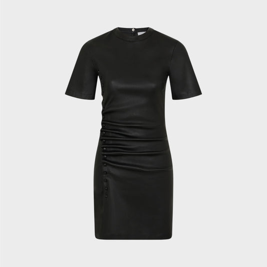 Rabanne Lambskin Mini Dress