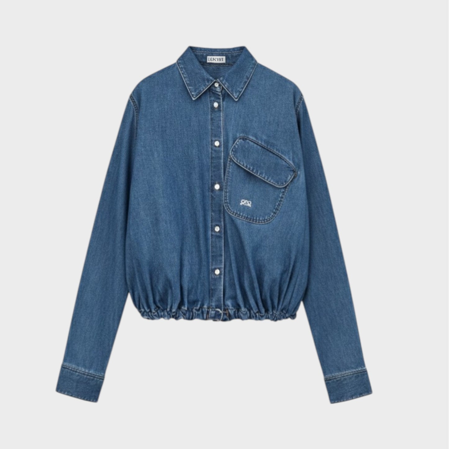 Loewe Denim Belted Shirt