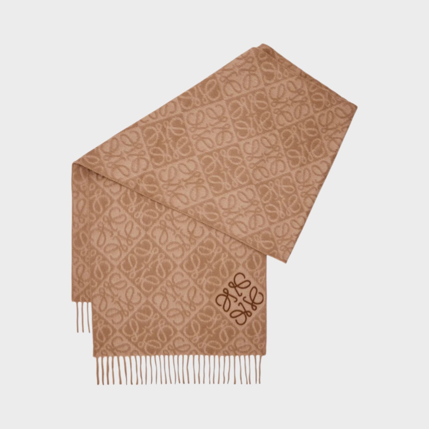 Loewe Wool & Cashmere Anagram Scarf