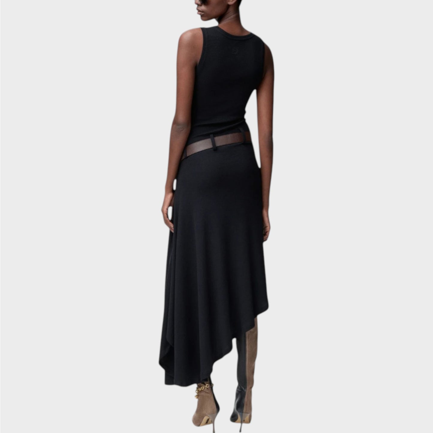 Loewe Drape Asymmetric Dress