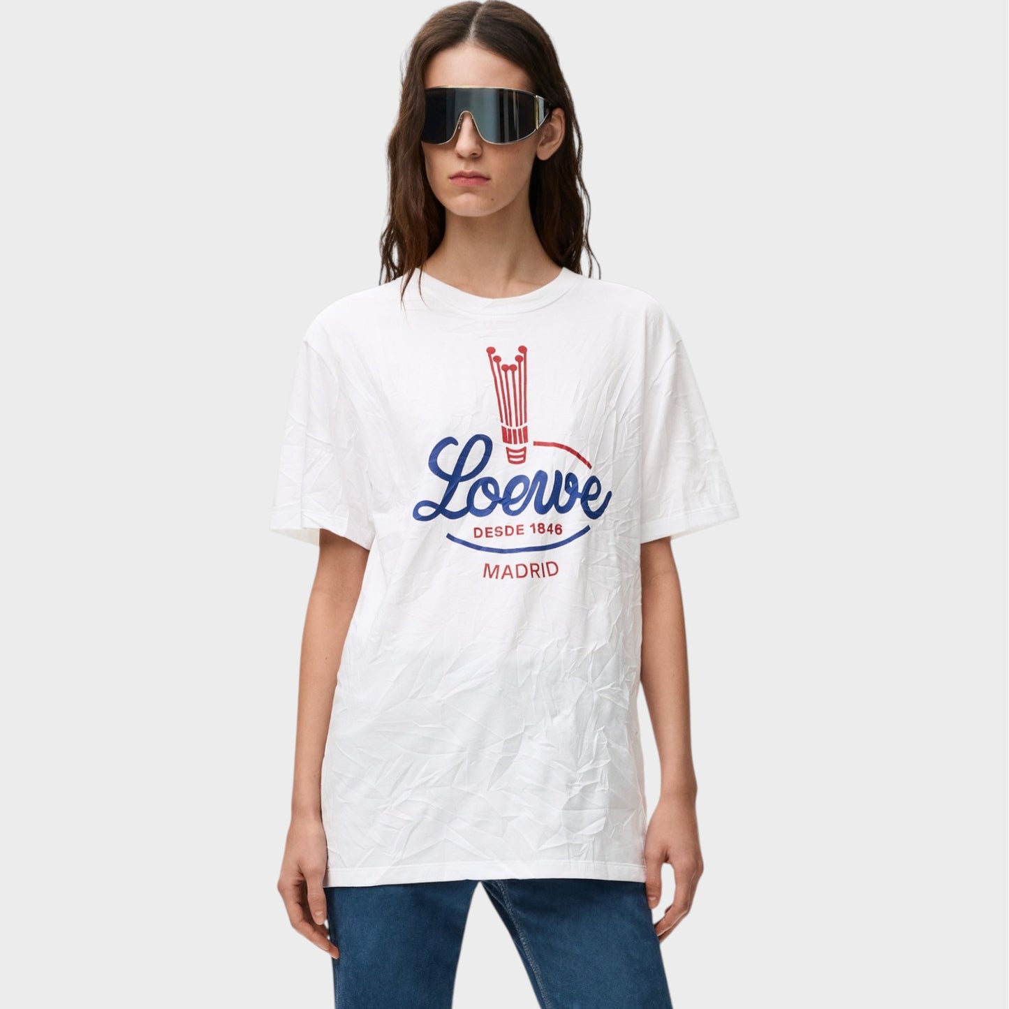 Loewe Boxy Asymmetric T-Shirt