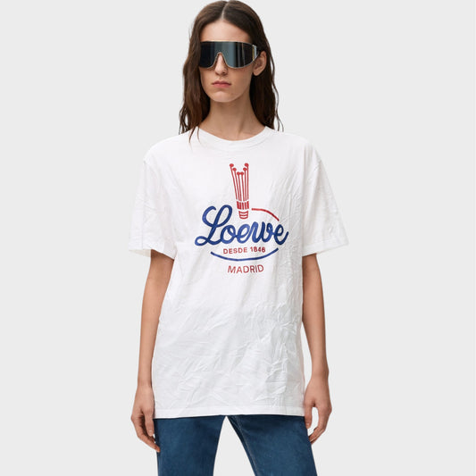 Loewe Boxy Asymmetric T-Shirt