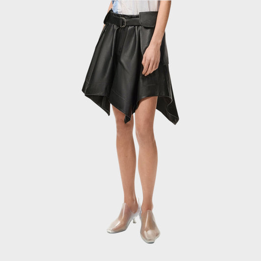 Loewe Lamb Skin Cargo Skirt