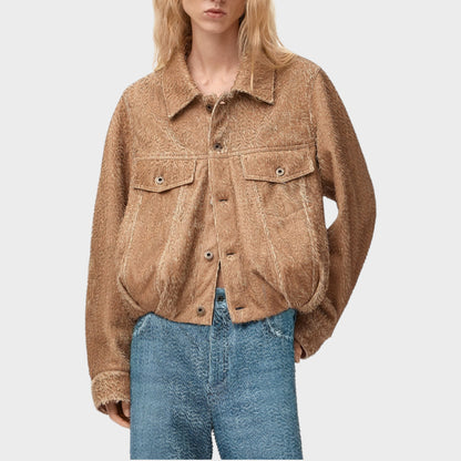 Loewe Lambskin Feather Jacket