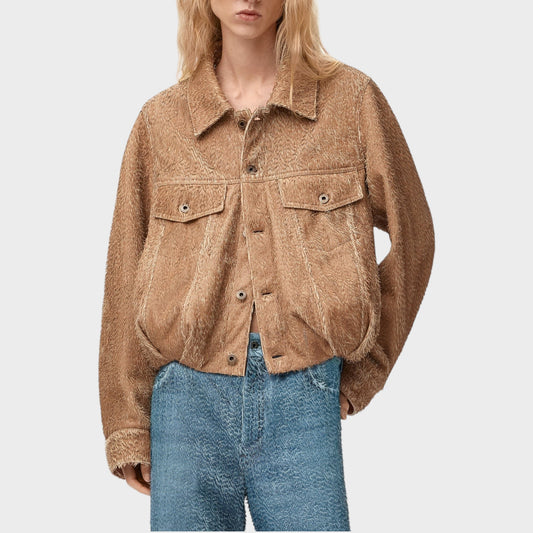 Loewe Lambskin Feather Jacket