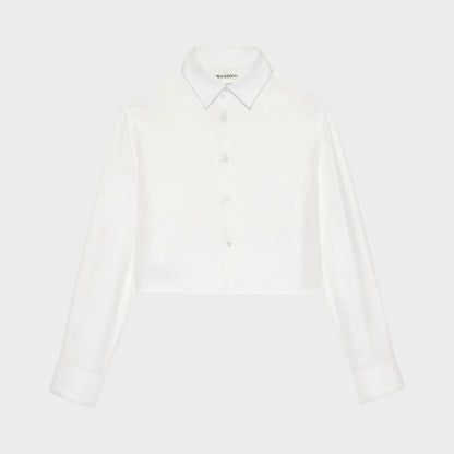 JW Anderson Silk Cropped Shirt