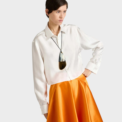 JW Anderson Silk Cropped Shirt