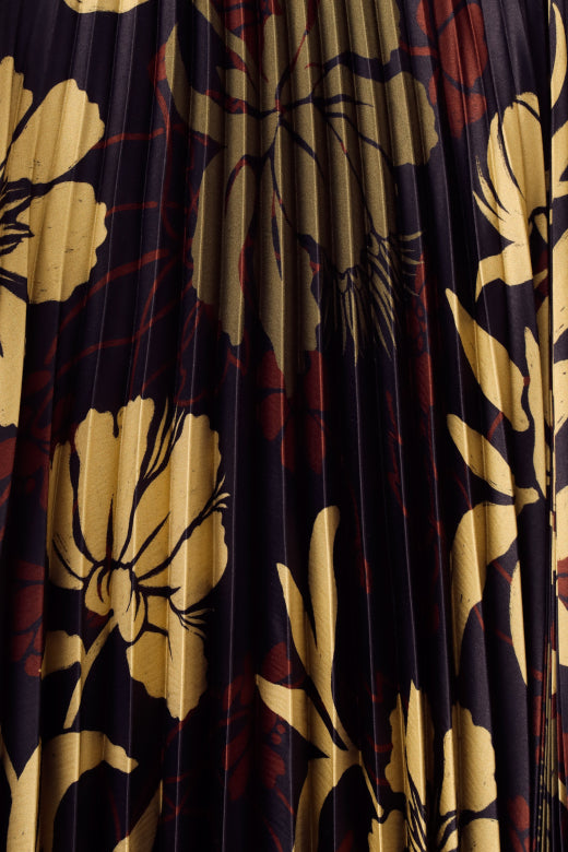 S.S. Daley Kate Crepe Pleated Skirt