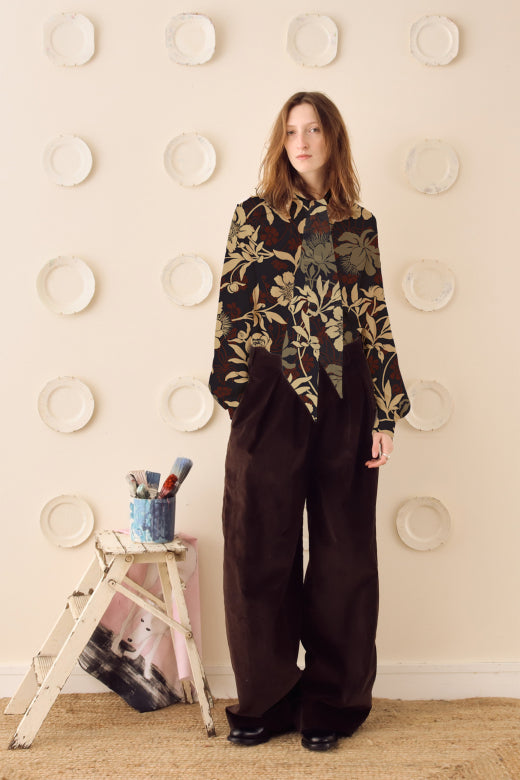 S.S. Daley Elspeth Silk Satin Shirt