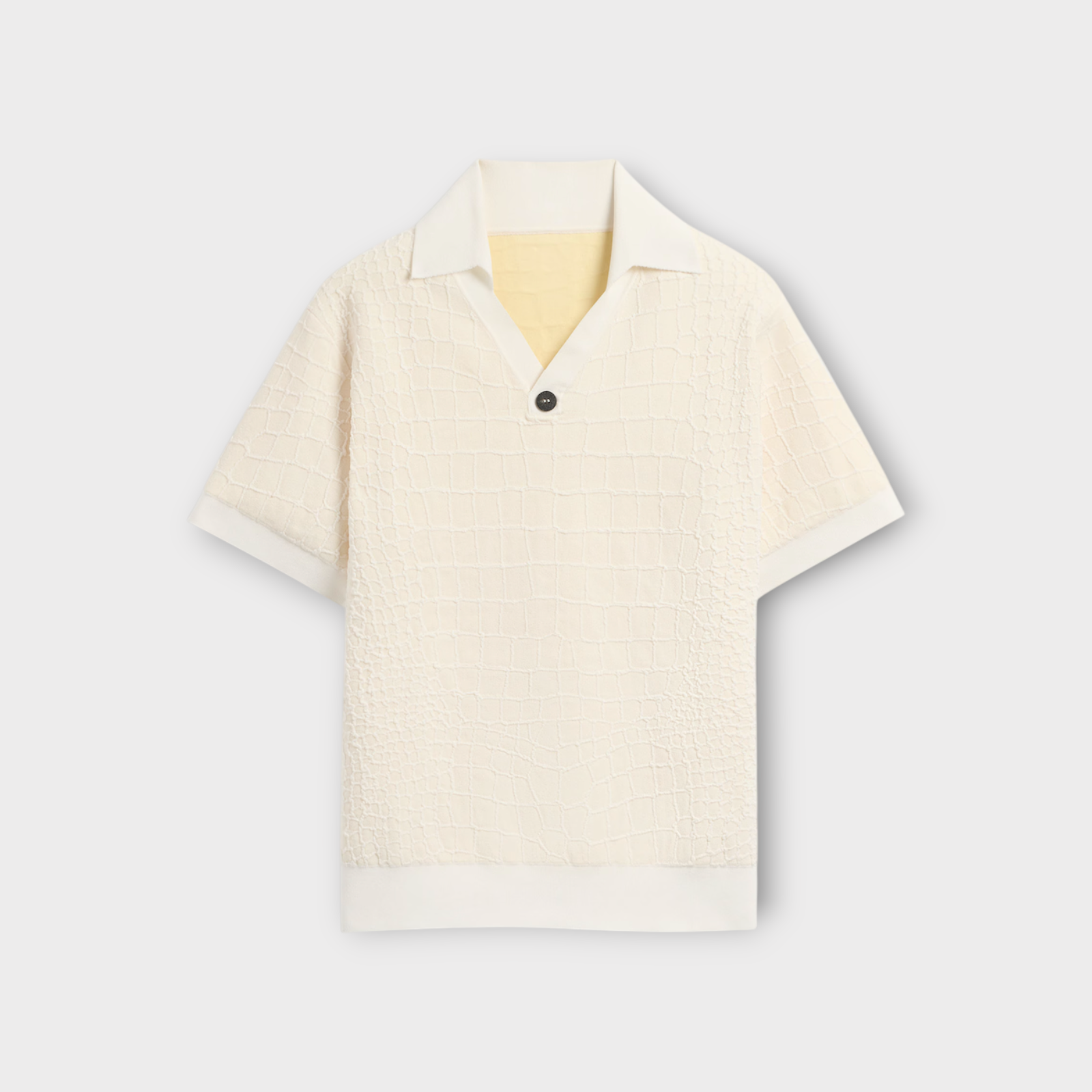Jacquemus Le Polo Scala Croc Top