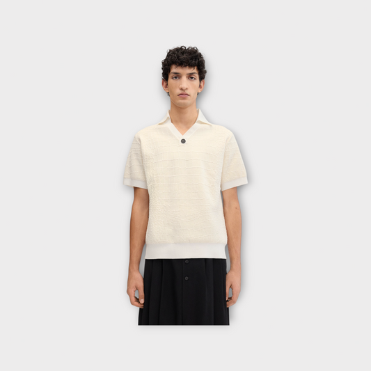 Jacquemus Le Polo Scala Croc Top