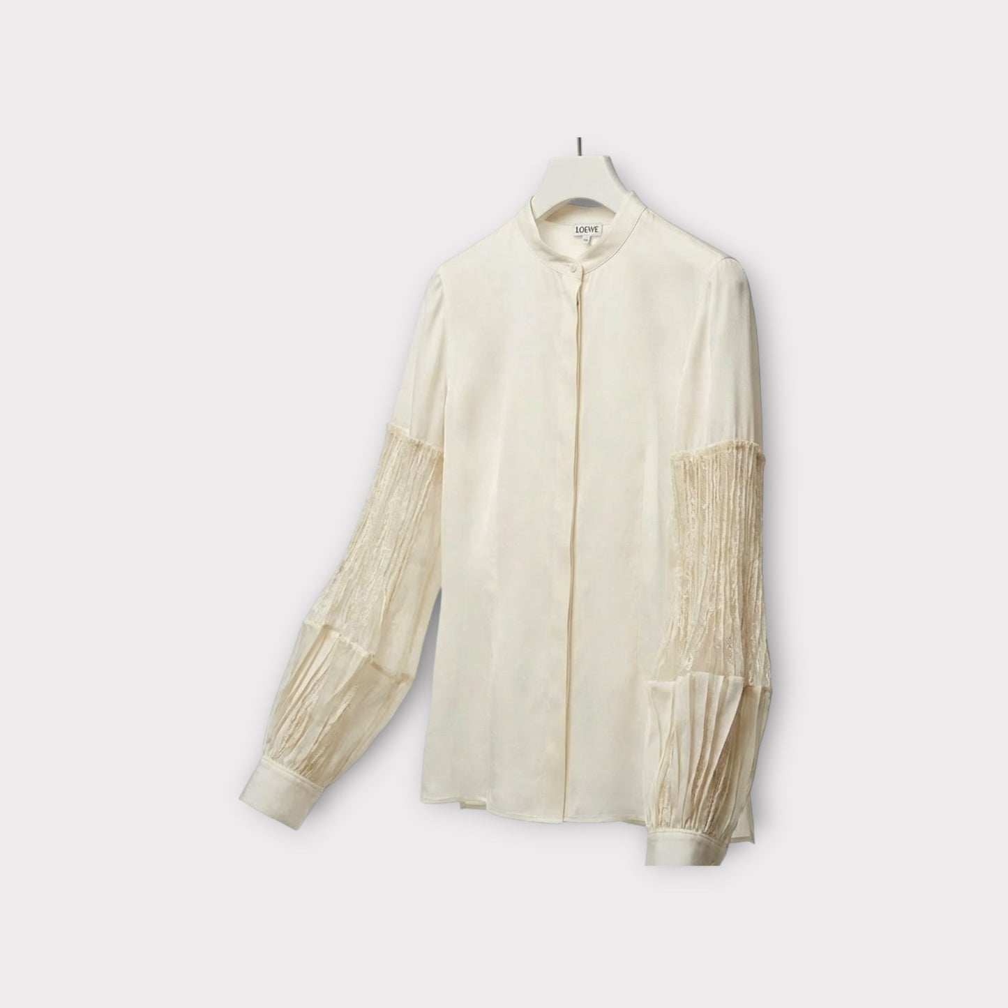 Loewe High Neck Balloon Blouse