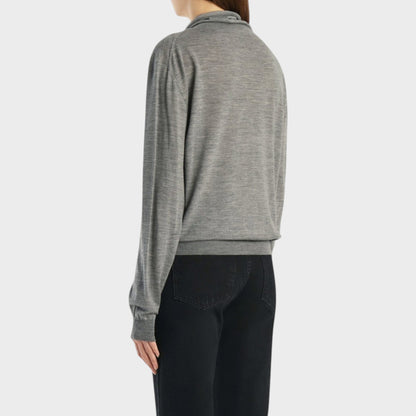 Khaite Annette Wool Turtleneck Sweater