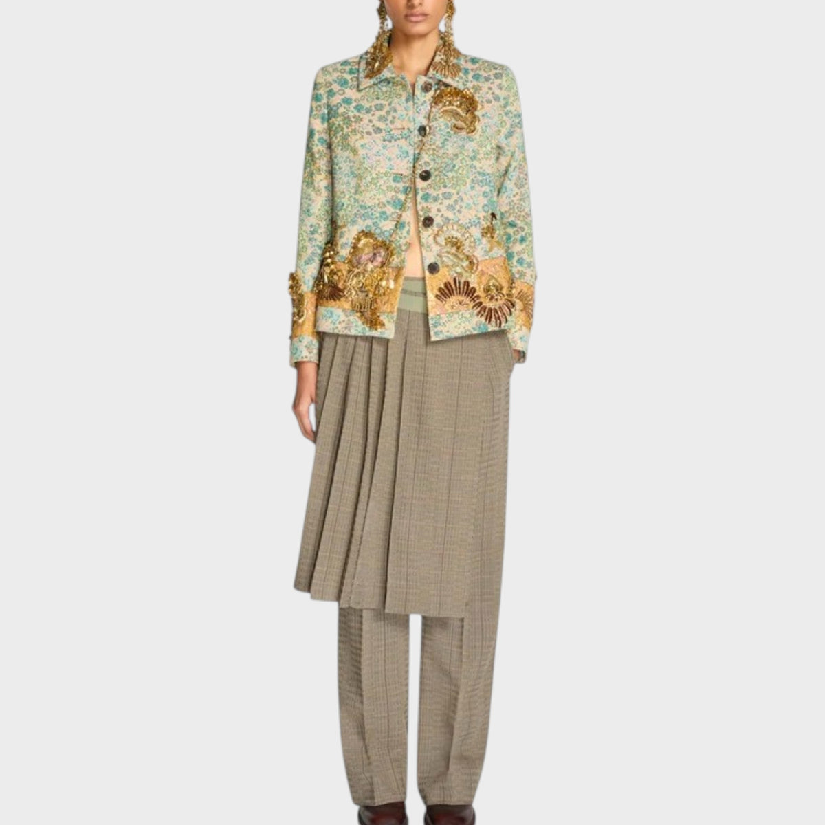 Dries Van Noten Bettsy Floral Jacket