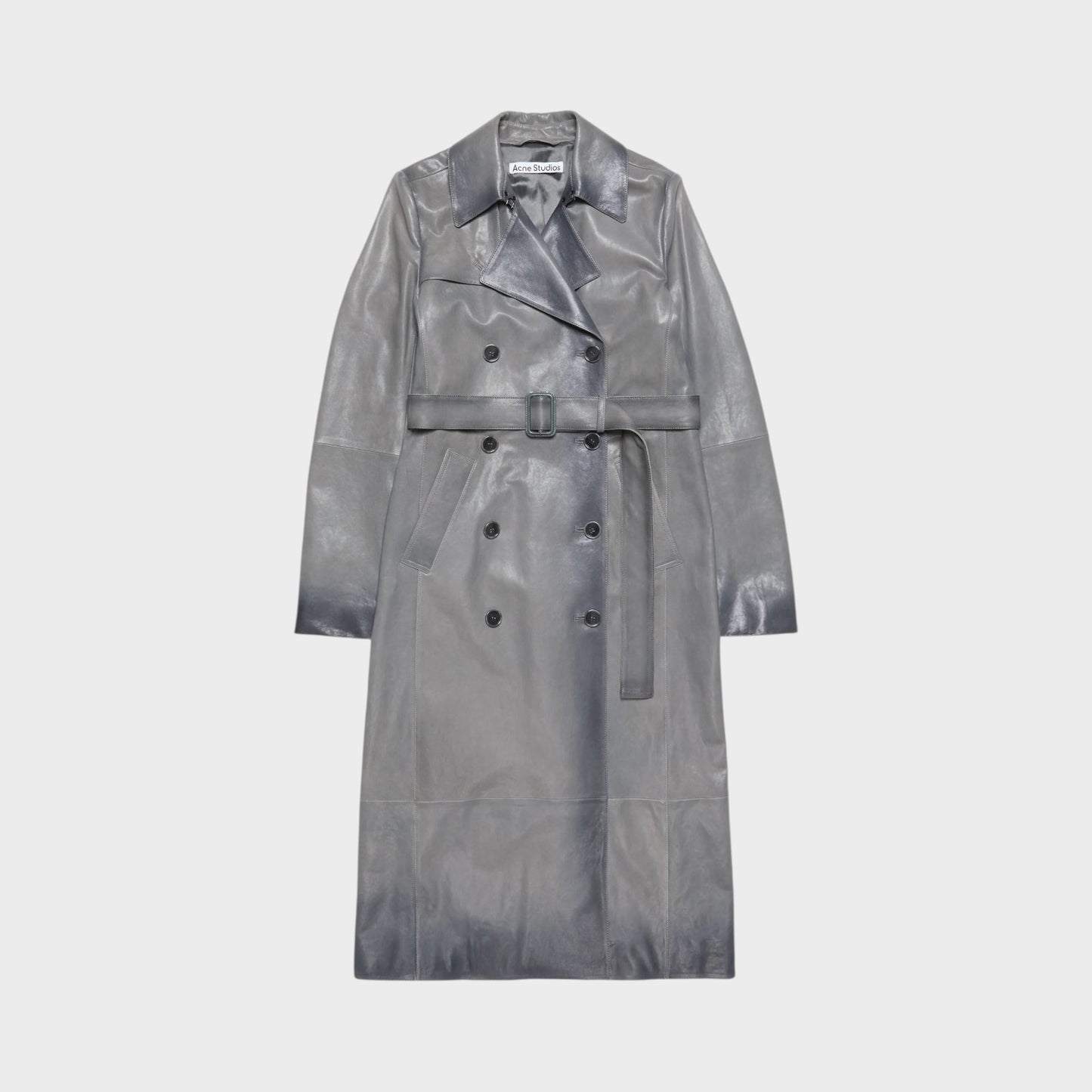 Acne Studio Leather Trench Coat