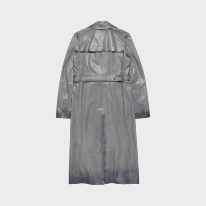 Acne Studio Leather Trench Coat