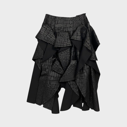 Comme des Garcons Japanese Paper Ruffled Skirt