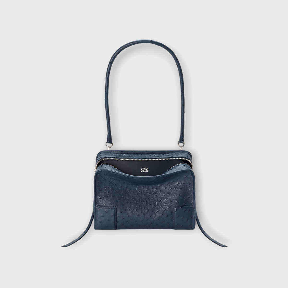 Loewe Amazona 180 Ostrich Medium Bag