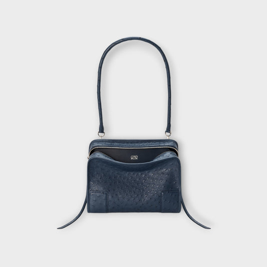 Loewe Amazona 180 Ostrich Medium Bag