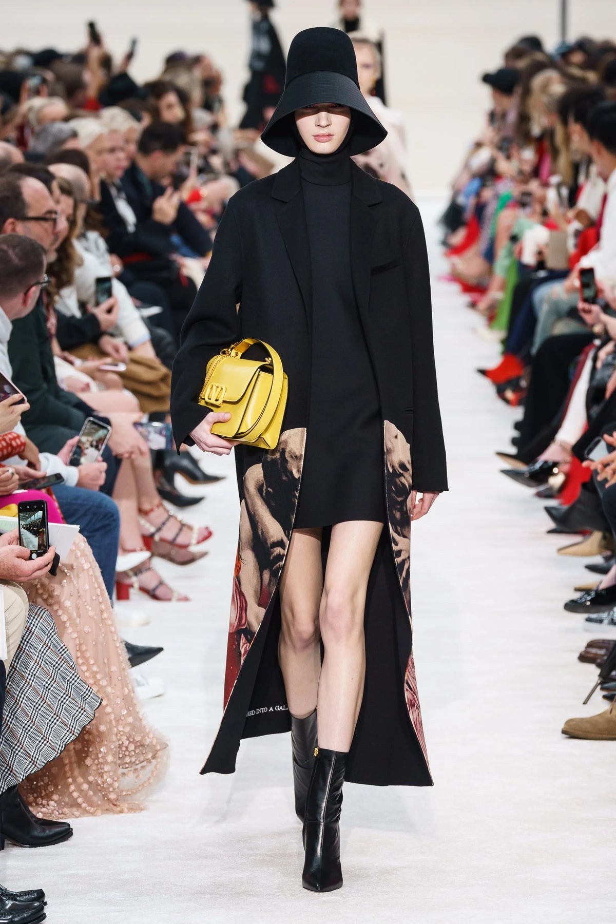 Valentino x Undercover Wool and Cashmere Compact Coat