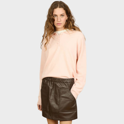 Alexandra Golovanoff Leon Cashmere Polo