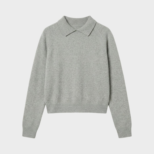Alexandra Golovanoff Milan Cashmere & Silk Polo
