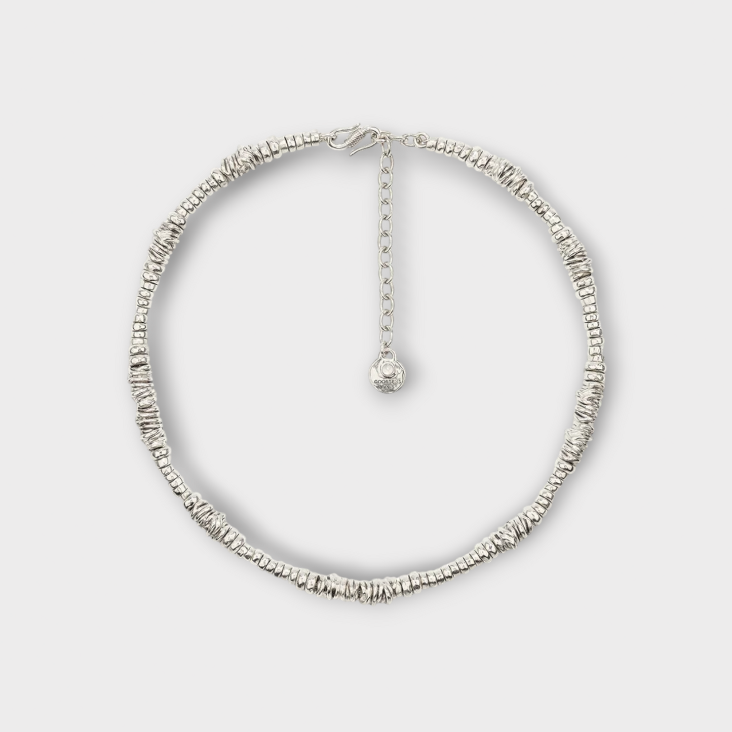 Goossens Ariane Palladium Chain Necklace