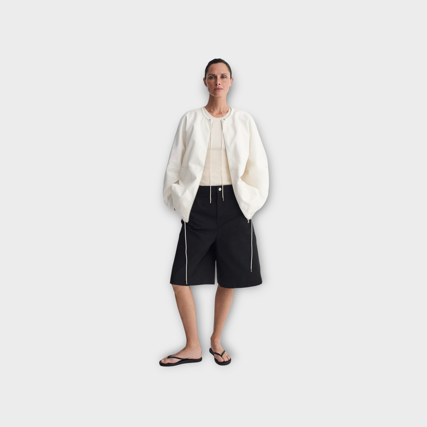 Partow Bond Canvas Bomber